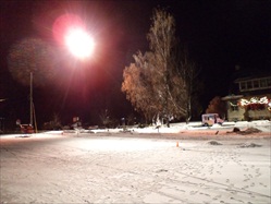 November 3 - Christmas Movie filmed Final Scene City Hall - B&B (Renolds House)..