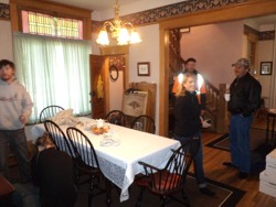 October 14, 2011 - Renolds house at the B&B - Paint the Dining room yellow by hardmacktack nonsicky.