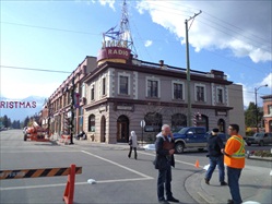 October 15, 2011 - Christmas Movie filmed Downtown Fernie