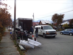 Oct 28,2011 Downtown and Filming @ B&B.