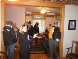 October 9, 2011 - Directors arrive at B&B (Renolds house).
